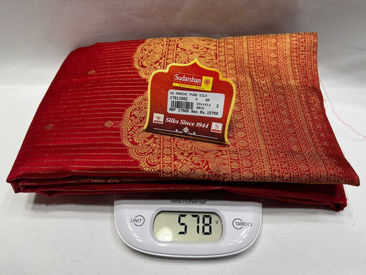 Pure Kanchipuram Silk Saree