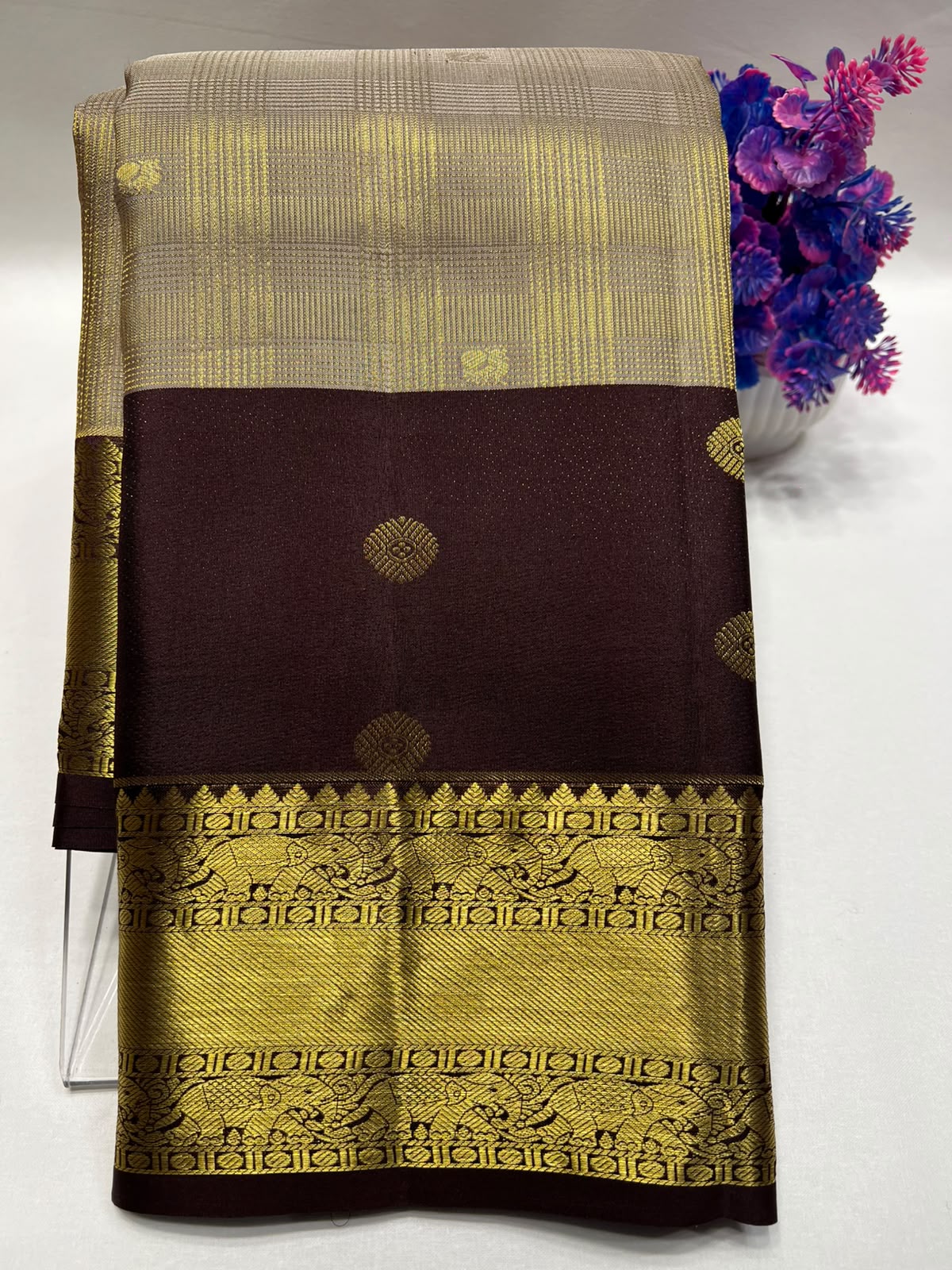 Pure Kanchipuram Silk Saree