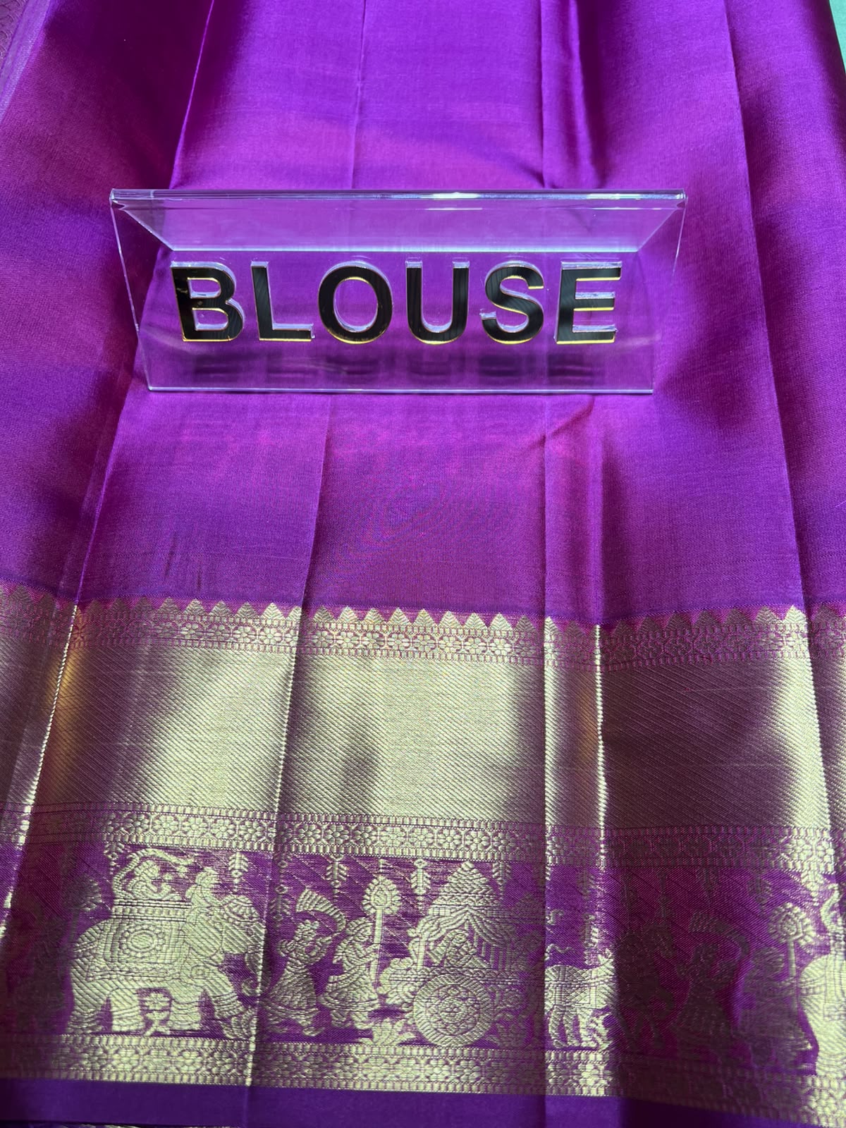 Pure Kanchipuram Silk Saree