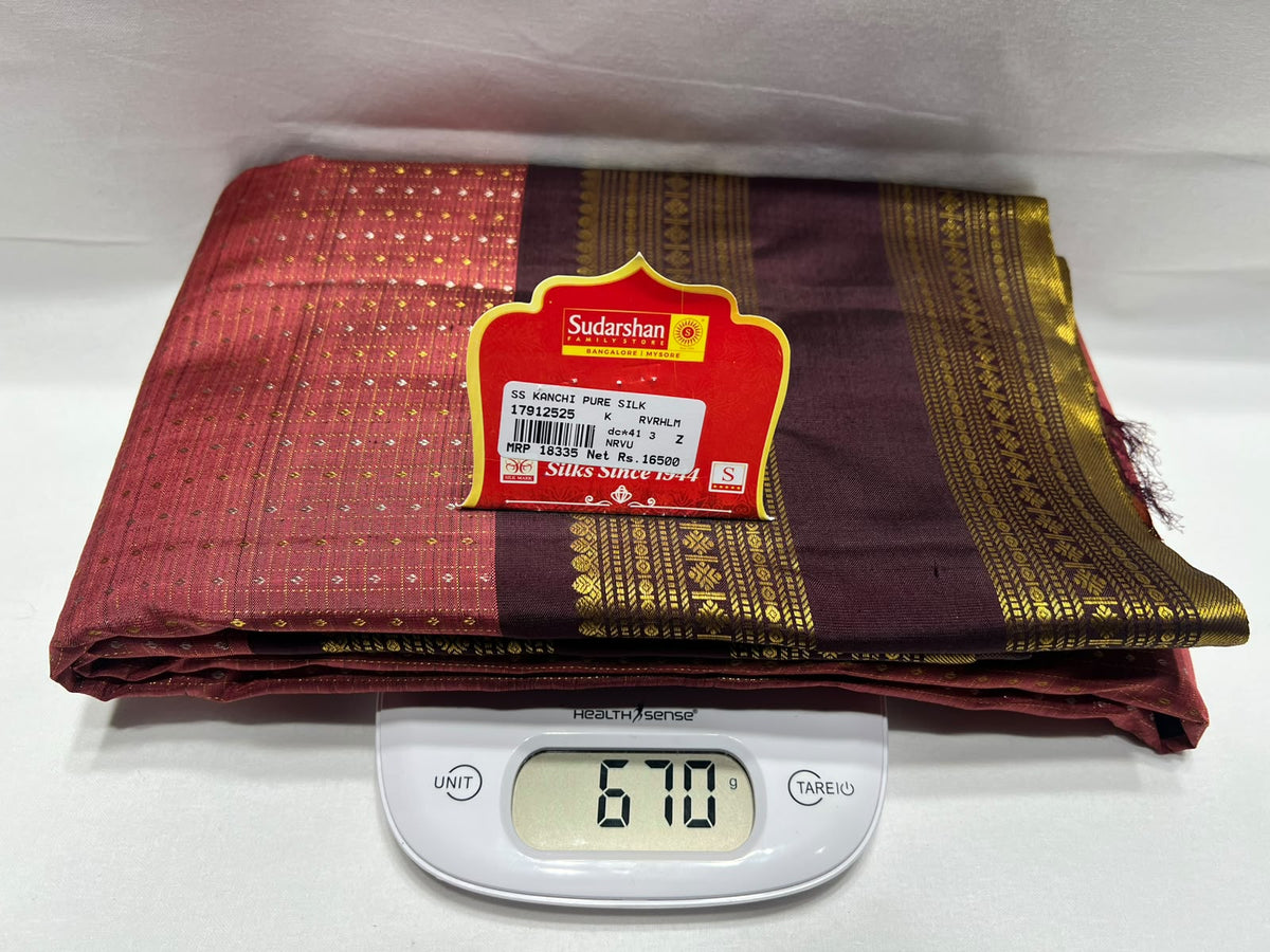 Pure Kanchipuram Silk Saree