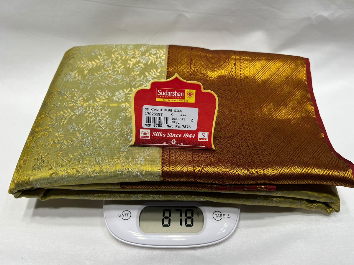 Pure Kanchipuram Silk Saree
