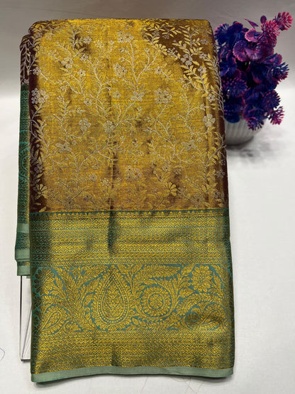 Pure Kanchipuram Silk Saree