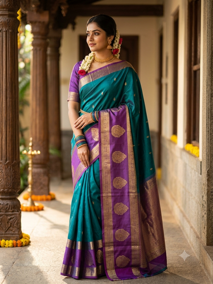 Pure Kanchipuram Silk Saree