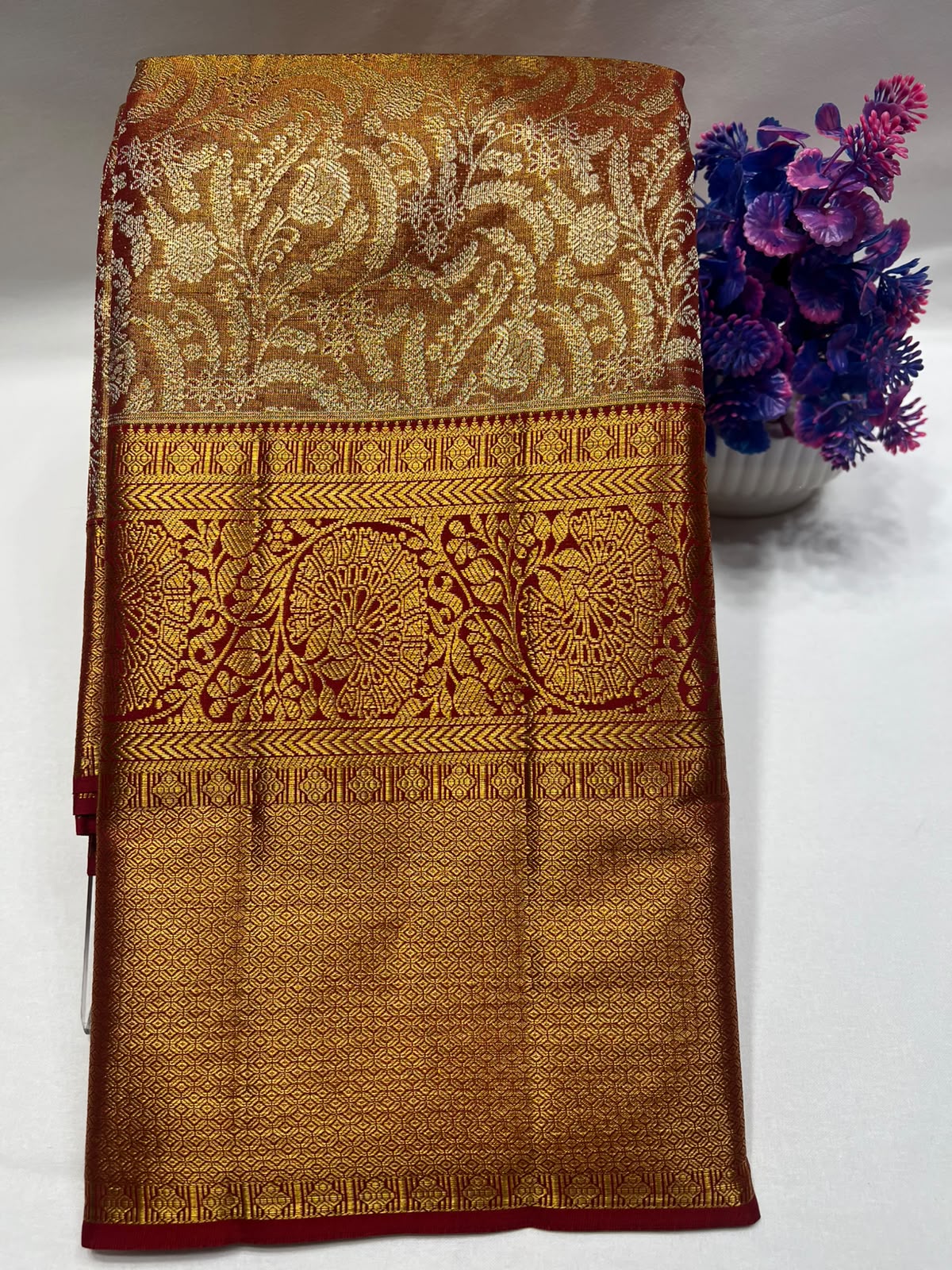 Pure Kanchipuram Silk Saree
