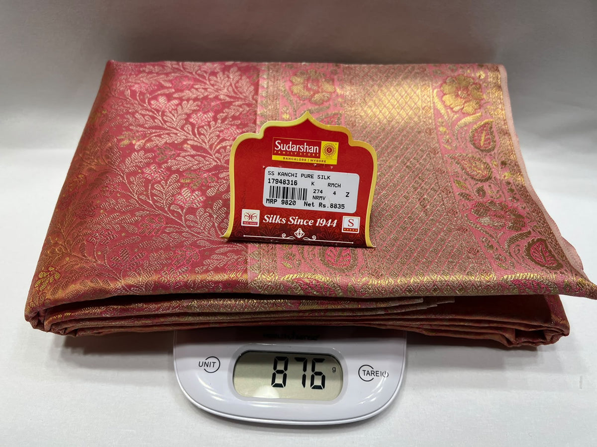 Pure Kanchipuram Silk Saree