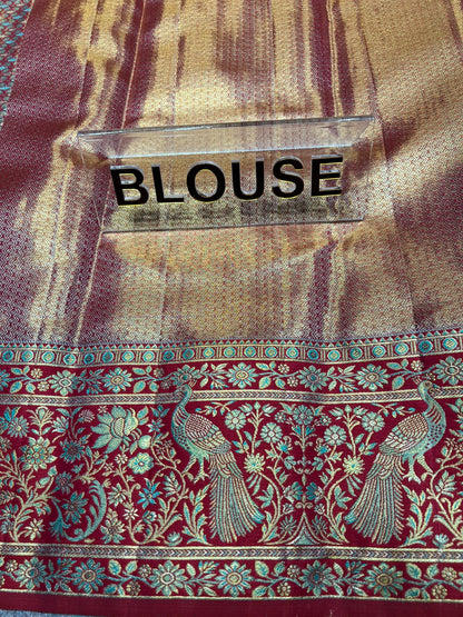 Pure Kanchipuram Silk Saree