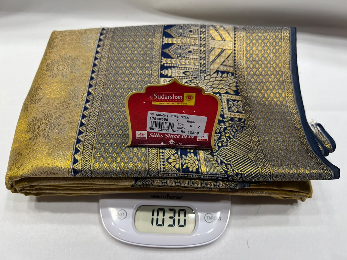 Pure Kanchipuram Silk Saree