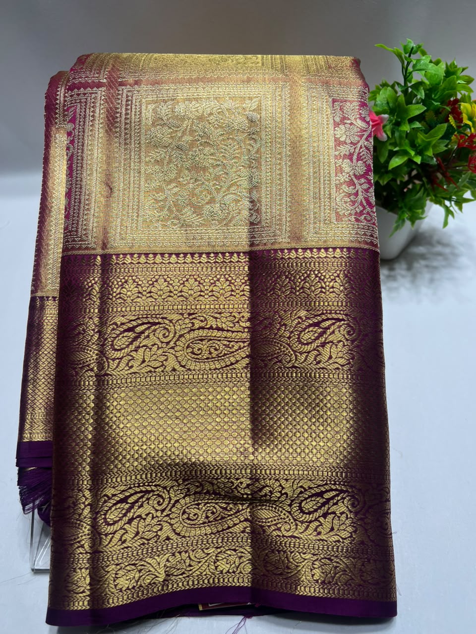 Pure Kanchipuram Silk Saree