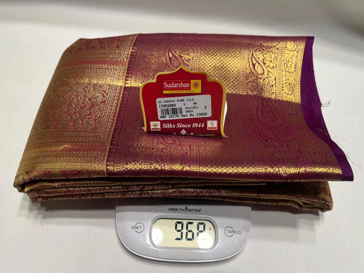 Pure Kanchipuram Silk Saree