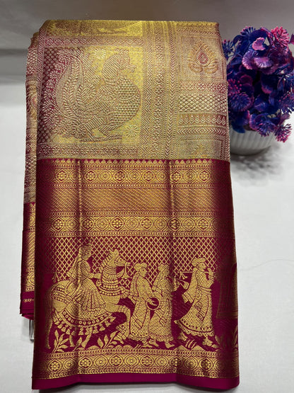Pure Kanchipuram Silk Saree