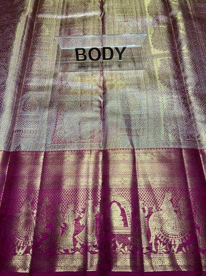 Pure Kanchipuram Silk Saree