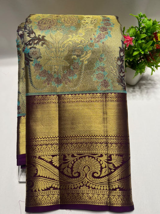 Pure Kanchipuram Silk Saree