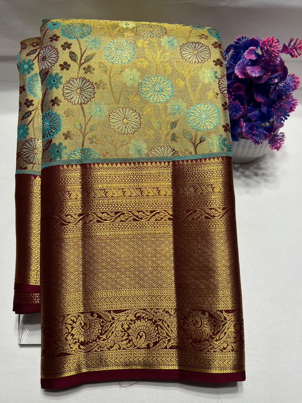 Pure Kanchipuram Silk Saree