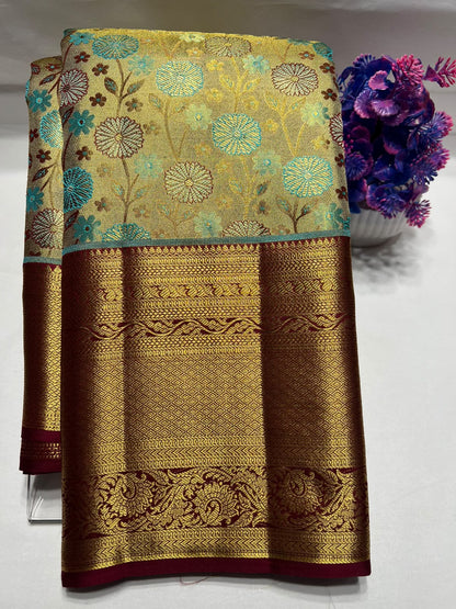 Pure Kanchipuram Silk Saree