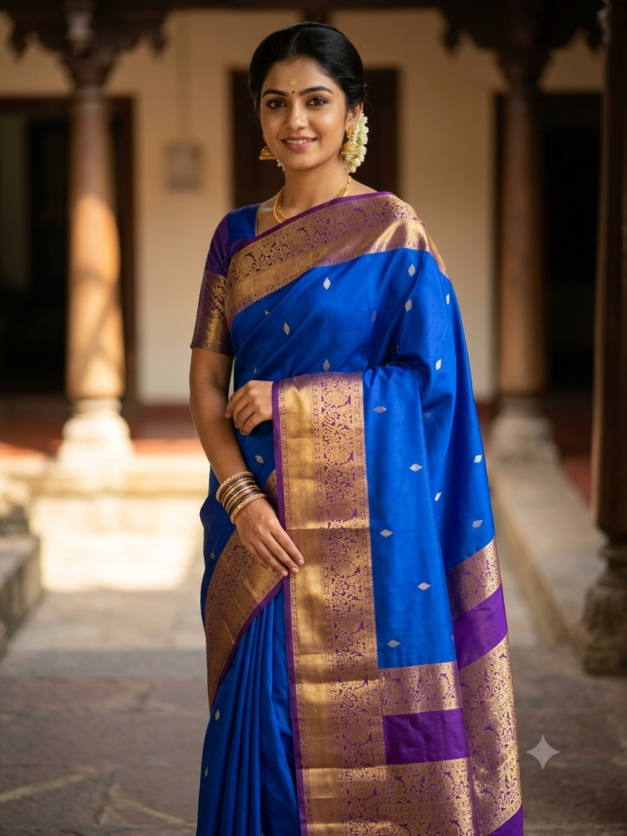 Pure Kanchipuram Silk Saree