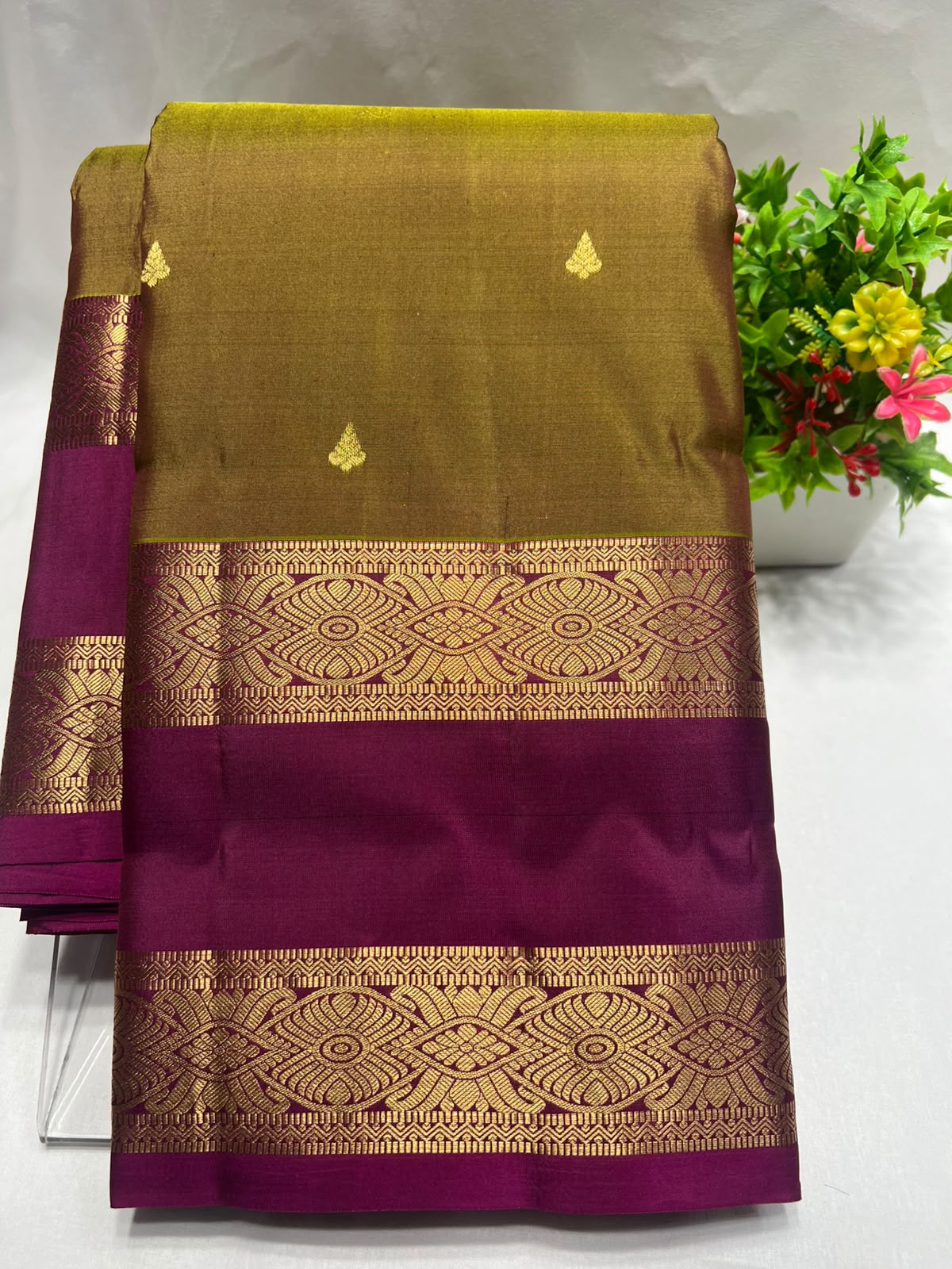 Pure Kanchipuram Silk Saree