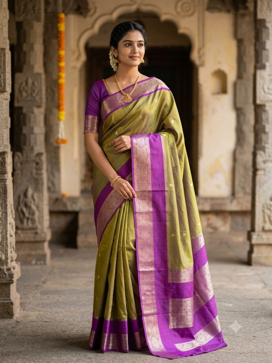 Pure Kanchipuram Silk Saree