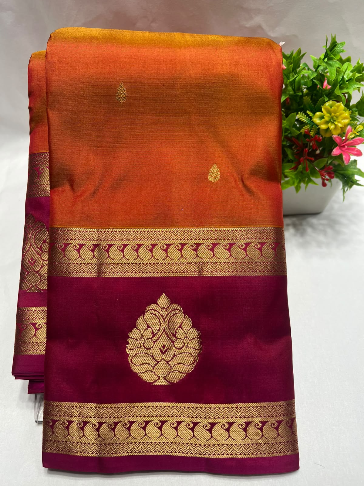 Pure Kanchipuram Silk Saree