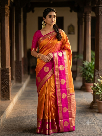 Pure Kanchipuram Silk Saree