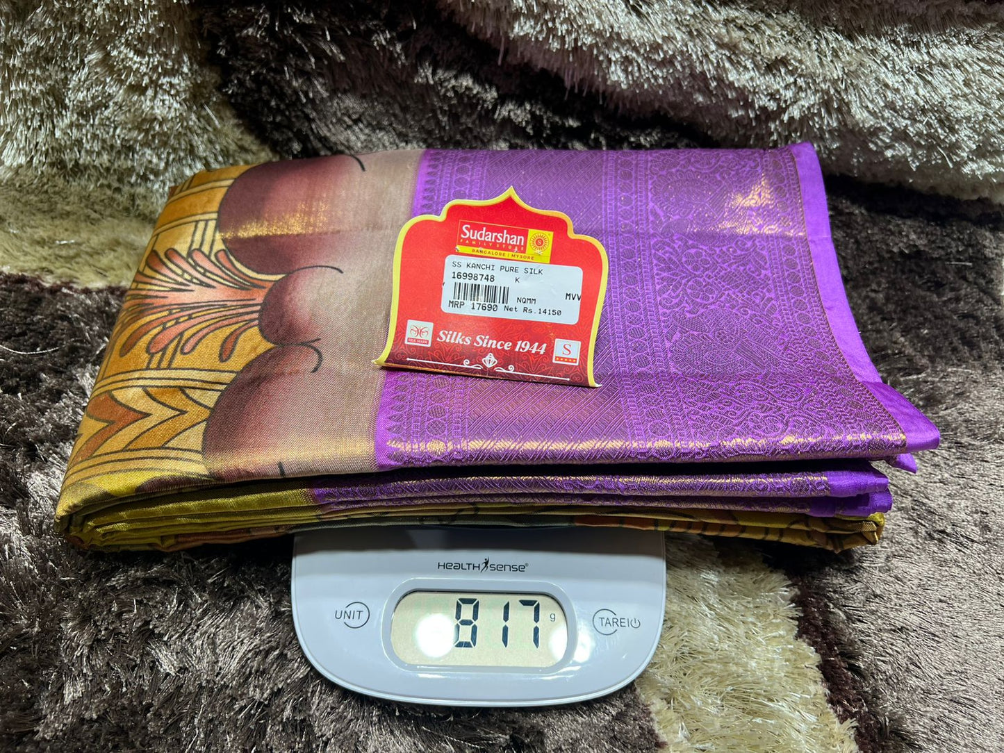 Pure Kanchipuram Silk Saree