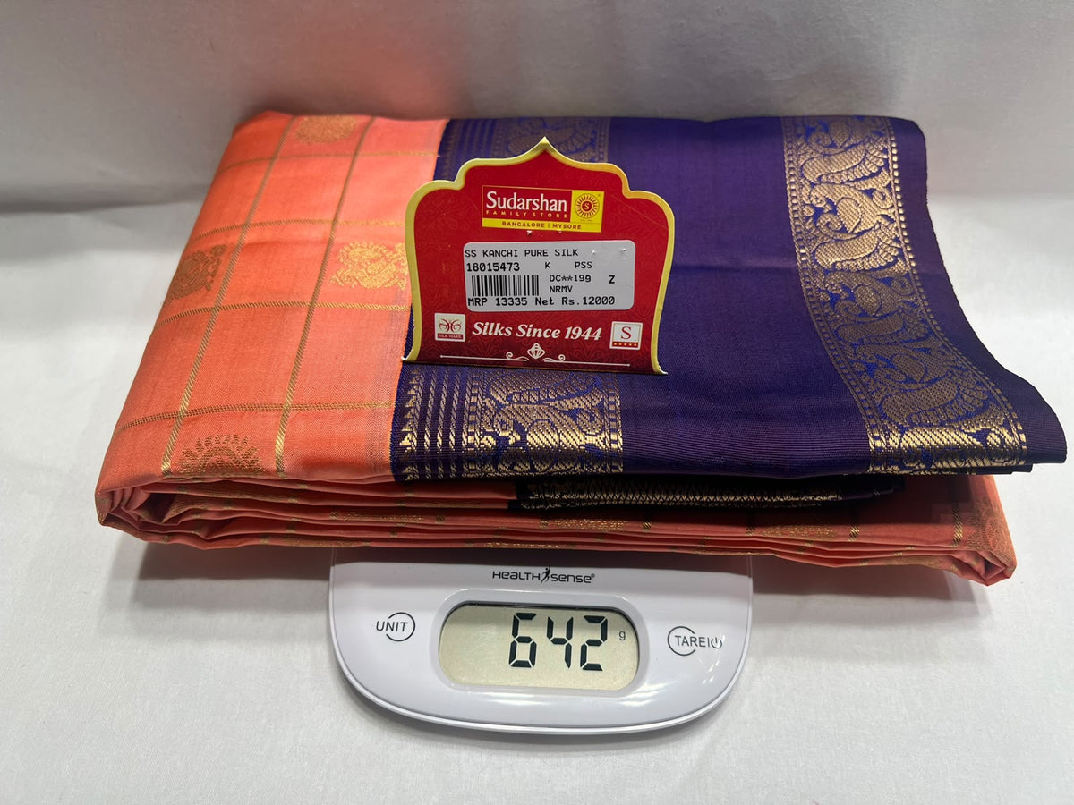 Pure Kanchipuram Silk Saree