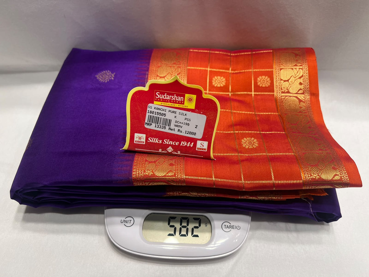 Pure Kanchipuram Silk Saree