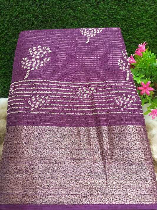 Raw Silk Saree