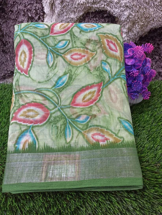 Pure Cotton Silk Saree