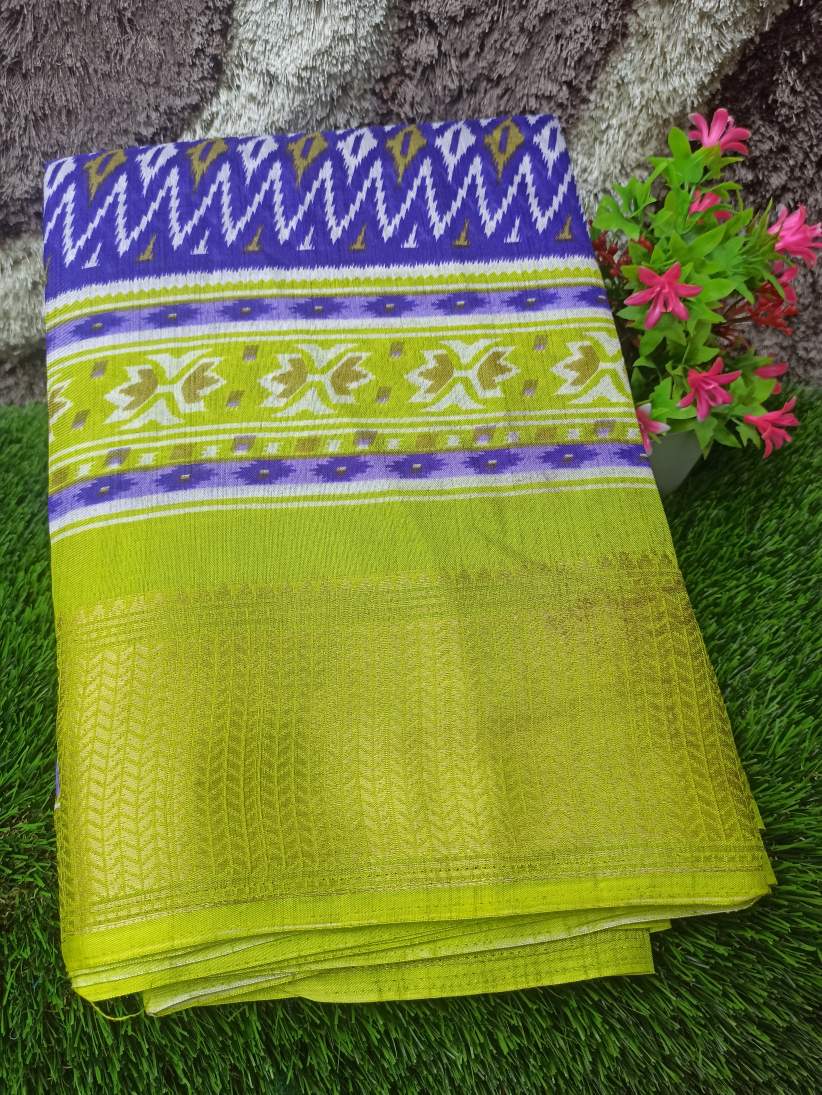 Pure Linen Silk Saree