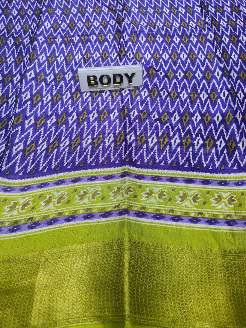 Pure Linen Silk Saree