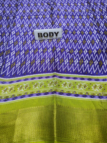 Pure Linen Silk Saree