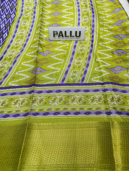 Pure Linen Silk Saree