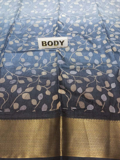 Pure Linen Silk Saree