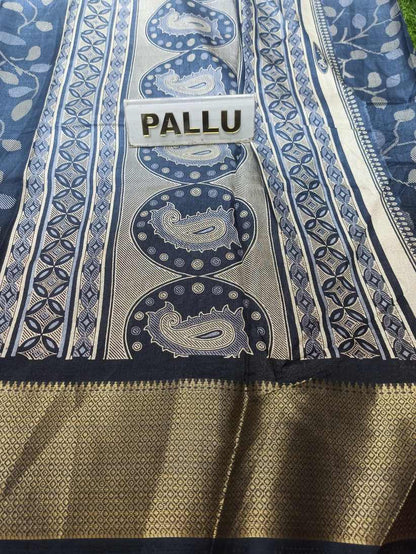 Pure Linen Silk Saree