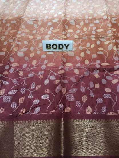 Pure Linen Silk Saree