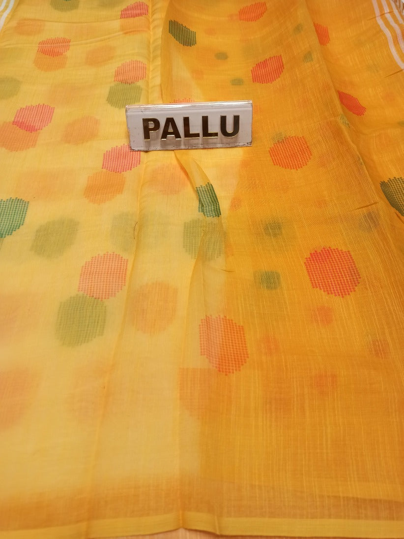Pure Linen Silk Saree.