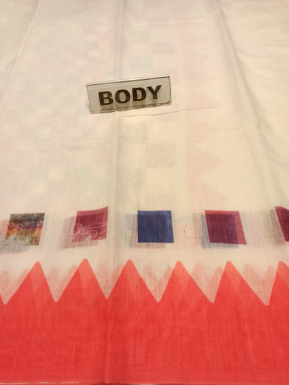 Pure Linen Silk Saree.