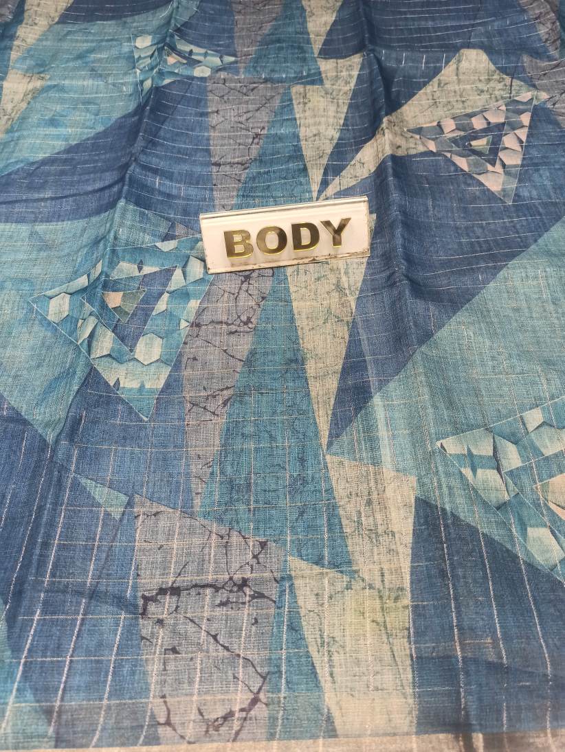 Pure Linen Silk Saree.