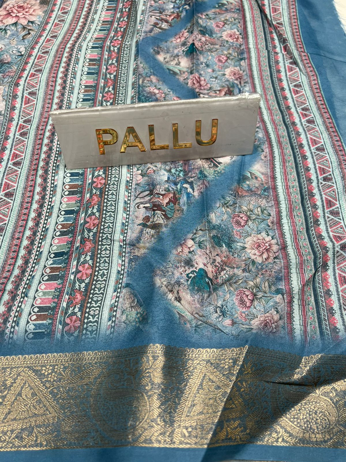 Pure Linen Silk Saree.