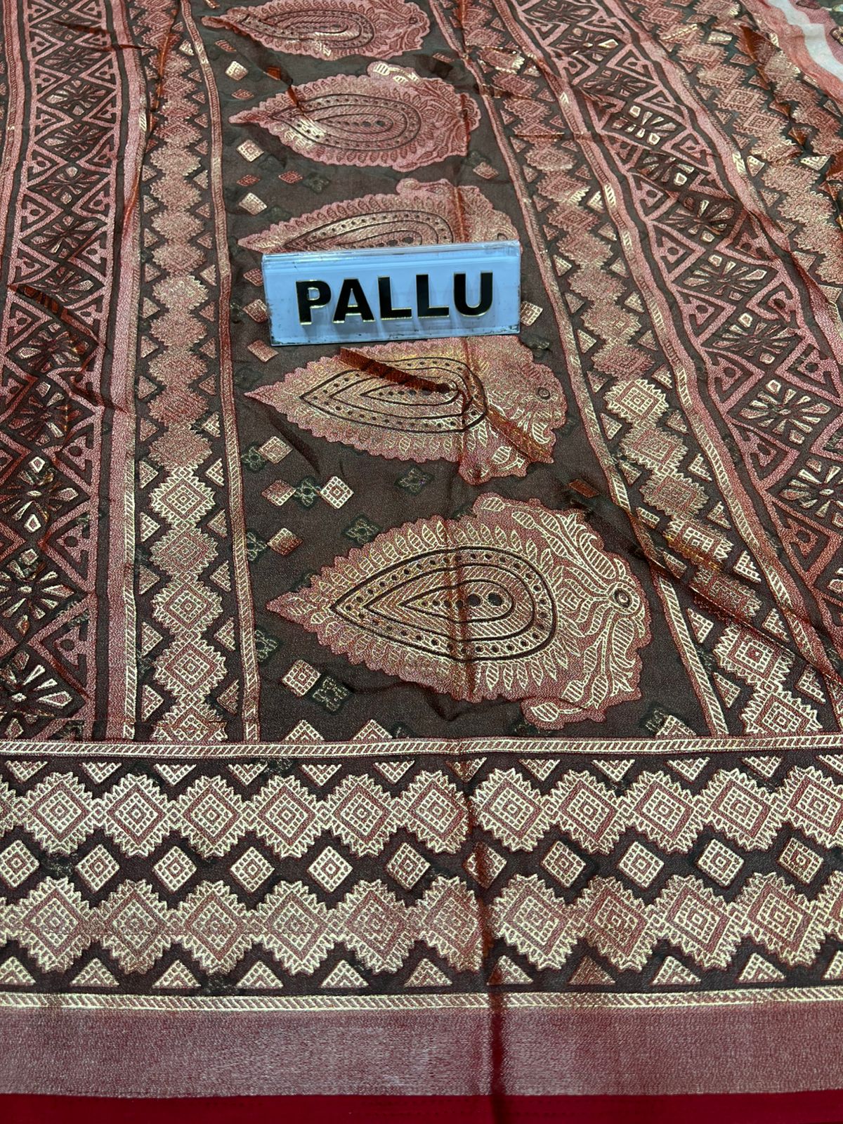 Pure Linen Silk Saree.