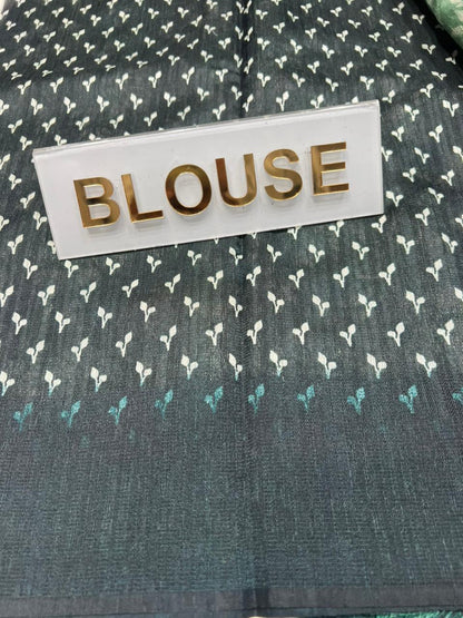 Pure Linen Silk Saree.