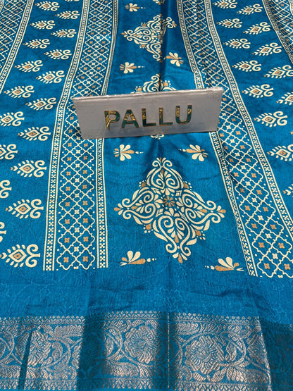 Pure Linen Silk Saree.