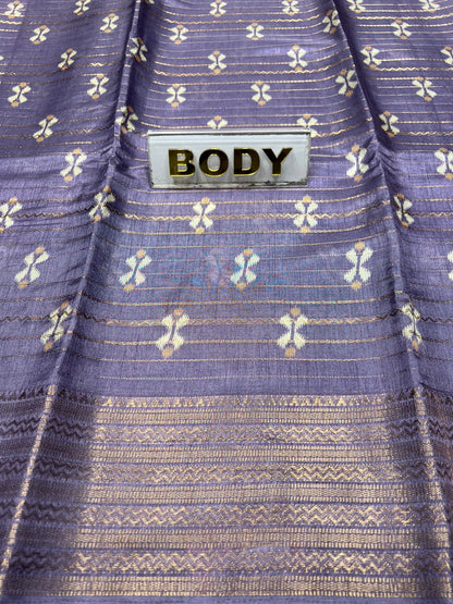 Pure Linen Silk Saree.