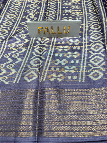 Pure Linen Silk Saree.
