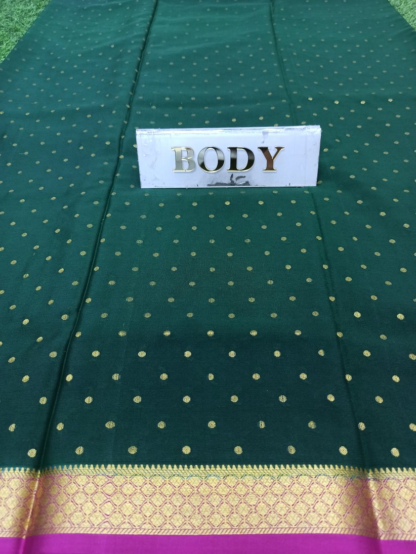 Pure Mysore Silk Crape Saree