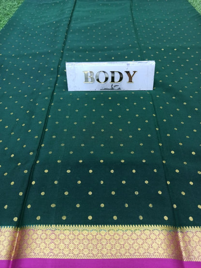 Pure Mysore Silk Crape Saree