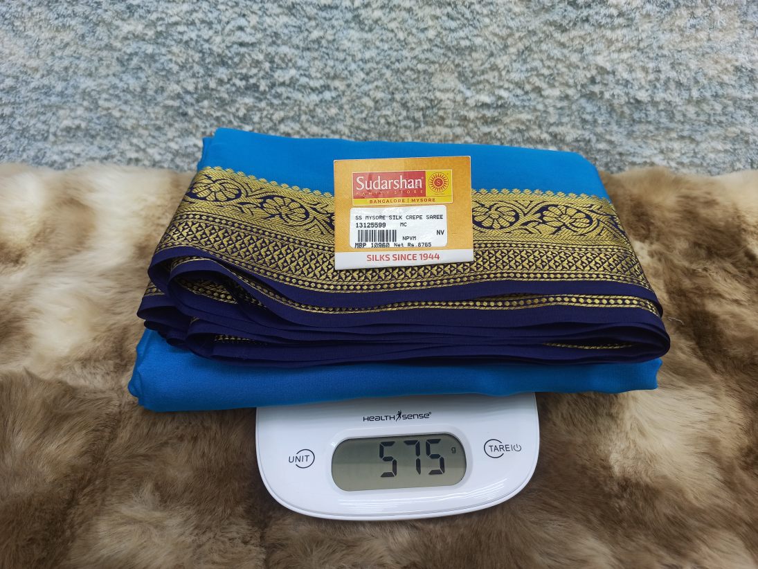 Pure Mysore Silk Saree
