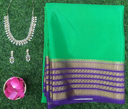 Pure Mysore Silk Crape Sarees