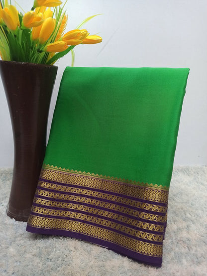 Pure Mysore Silk Crape Sarees