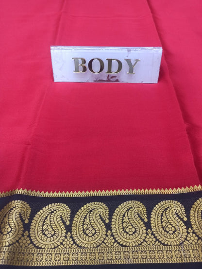 Pure Mysore Silk Crape Saree